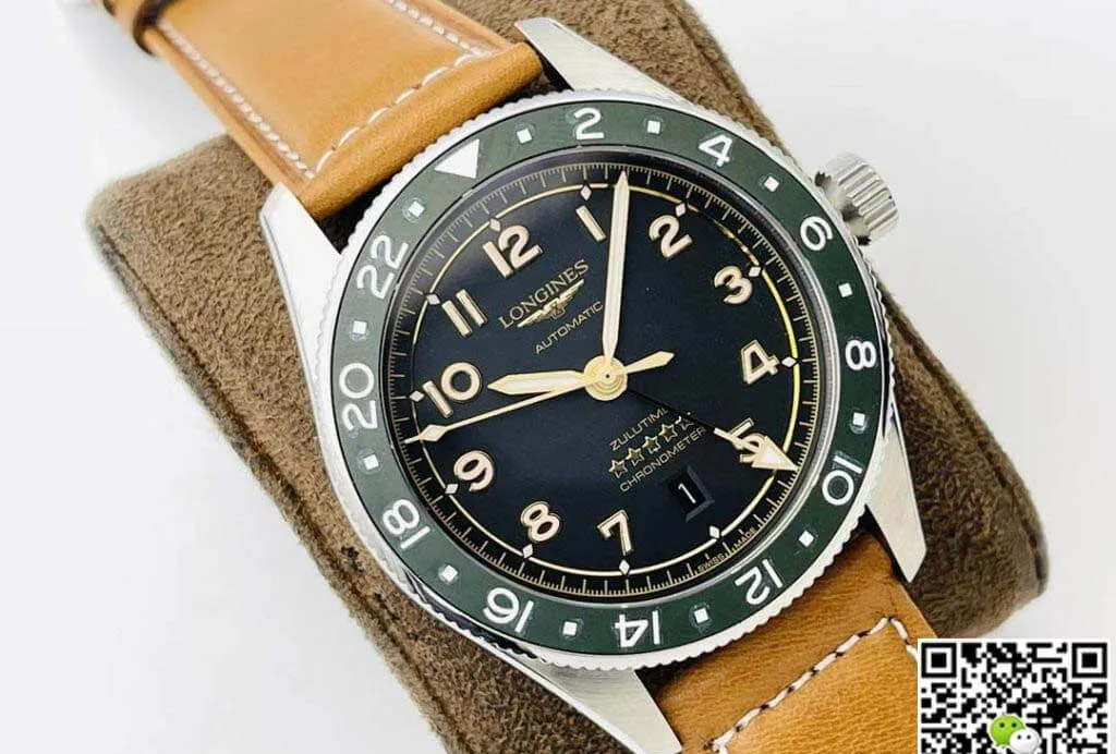 Longines Spirit ZuIu Time L3.812.4.63.2 LG Factory 1:1 Best Edition Replica Watch Black Dial